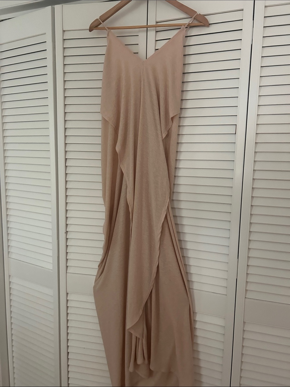 Free people toga style t back maxi dress
